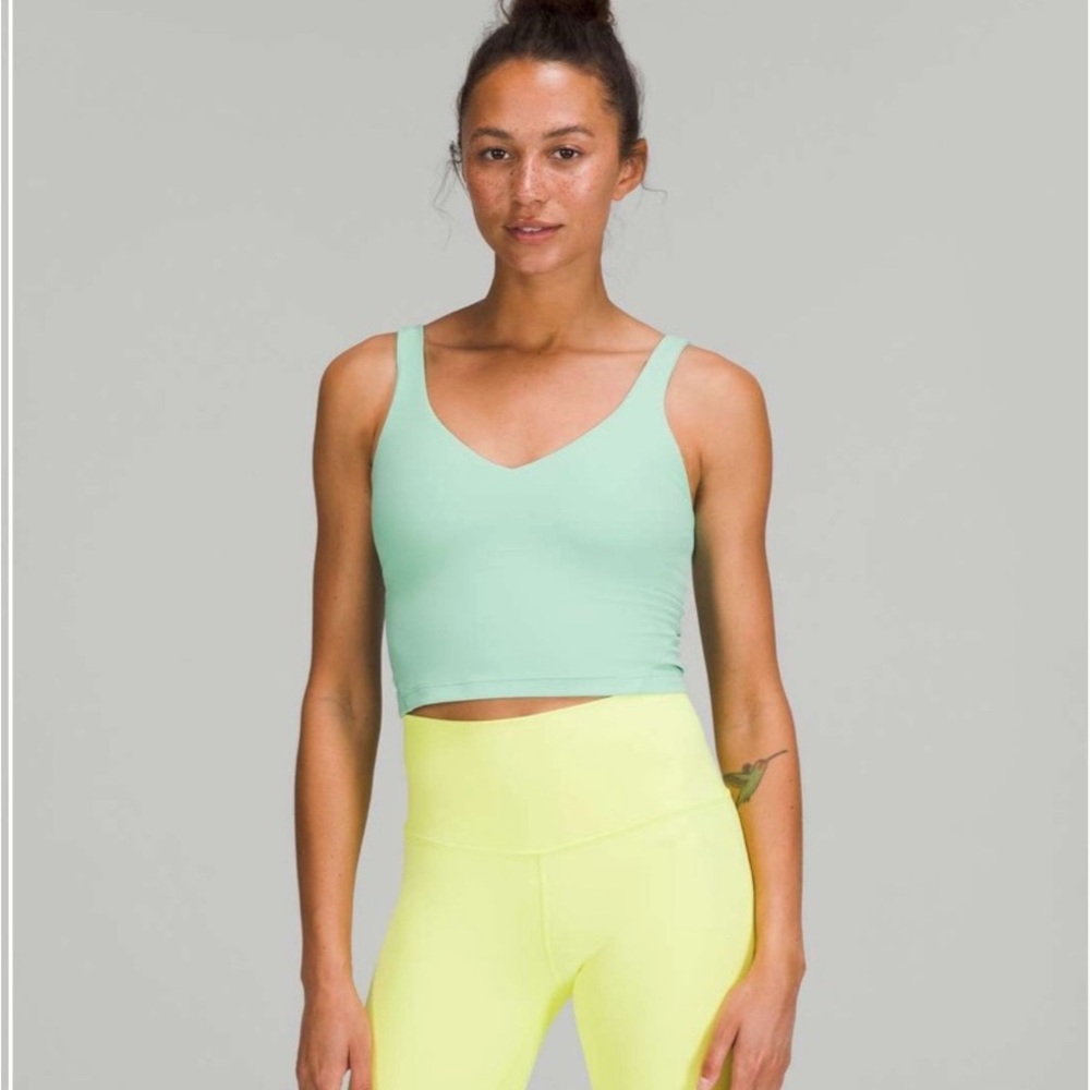 NWT Lululemon Athletica Align Tank Wild Mint Sz 4